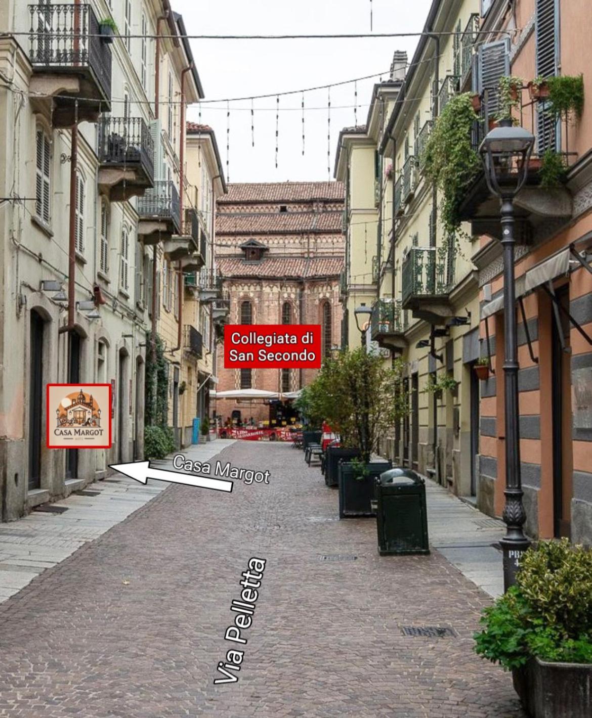 Appartamento Casa Margot Asti Esterno foto